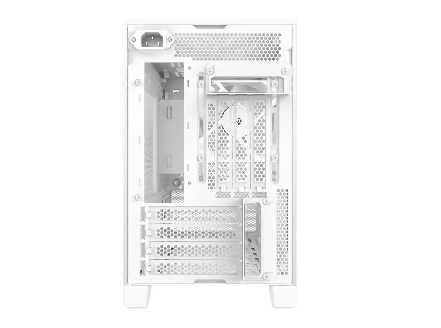 9881209f-7b36-447a-b0c0-b2f6f749e071 Case MONTECH micro ATX/Mini-ITX White Mini Tower PC Ten TEN(W)