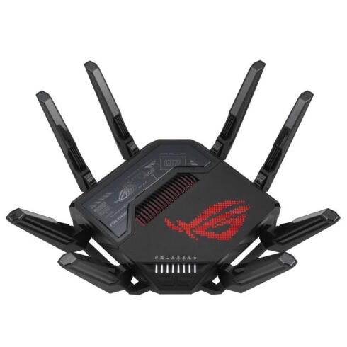 Wireless Router ASUS Wireless Router 25000 Mbps Mesh Wi-Fi 6 Wi-Fi 7 USB 2.0 USB 3.2 2 WAN 1x100/1000M 4x2.5GbE 2x10GbE GT-BE98