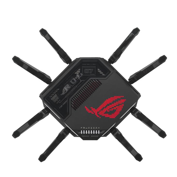 a577e355-7642-4014-ae81-60e3119a170d Wireless Router ASUS Wireless Router 25000 Mbps Mesh Wi-Fi 6 Wi-Fi 7 USB 2.0 USB 3.2 2 WAN 1×100/1000M 4×2.5GbE 2x10GbE GT-BE98
