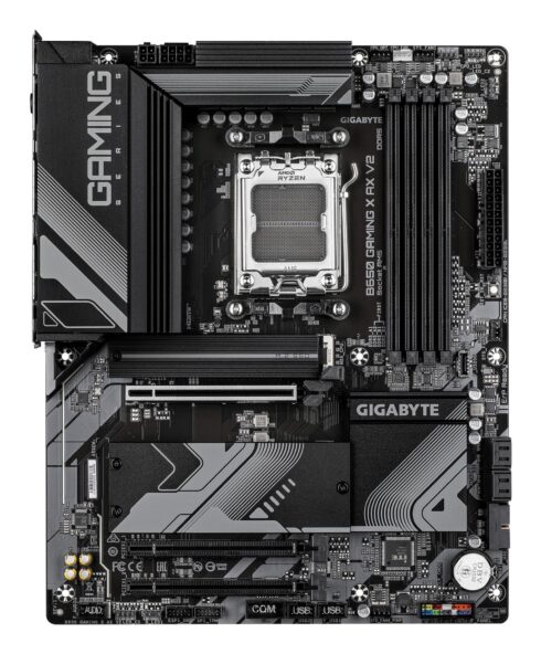 Mainboard GIGABYTE AMD B650 Socket AM5 ATX RAM DDR5-SDRAM 4xSlots Wi-Fi Yes Bluetooth Yes 3xPCI Express x16 slots 3xNumber of M.2 (M) slots B650GAMINGXAXV21.3