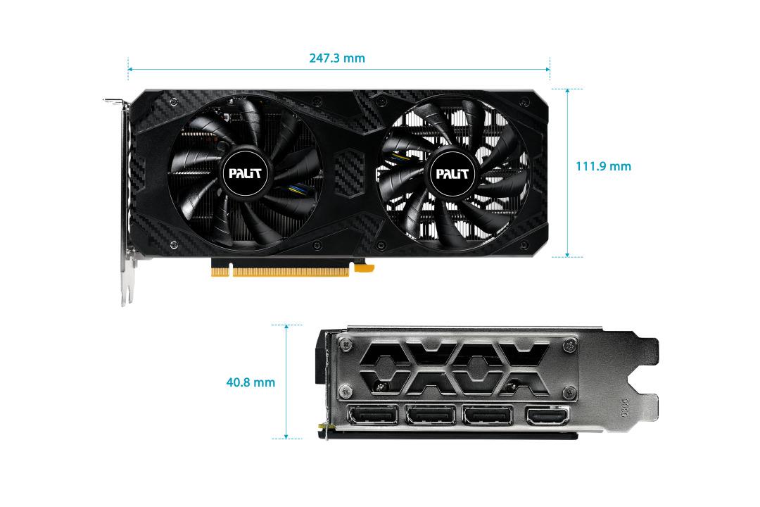 d2de4470-c4b4-414f-b2eb-36f64bd670c2 Graphics Card PALIT NVIDIA GeForce RTX 3060 1320 MHz 12 GB GDDR6 192 bit PCI Express 4.0 Active NE63060U19K9-PG190L