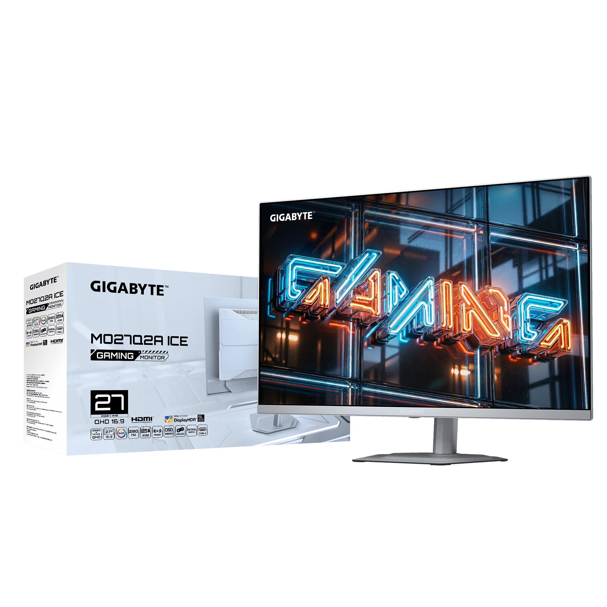 deedac9b-31bd-4d47-97d6-af6cf1ca0bbb Monitor GIGABYTE 27 ” 2560 x 1440 pixels Quad HD Native aspect ratio 16:9 QD-OLED Flat MO27Q2AICEEK