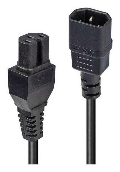 ed6ac619-6a09-44d5-a5f1-70255af1a5bb CABLE POWER C14 TO C15/1M 30401 LINDY