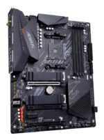 Mainboard GIGABYTE AMD B550 Socket AM4 ATX RAM DDR4-SDRAM 4xSlots Wi-Fi Yes Bluetooth Yes 1xPCI Express x1 slots 3xPCI Express x16 slots 2xNumber of M.2 (M) slots B550AORUSELITEAXV21.5