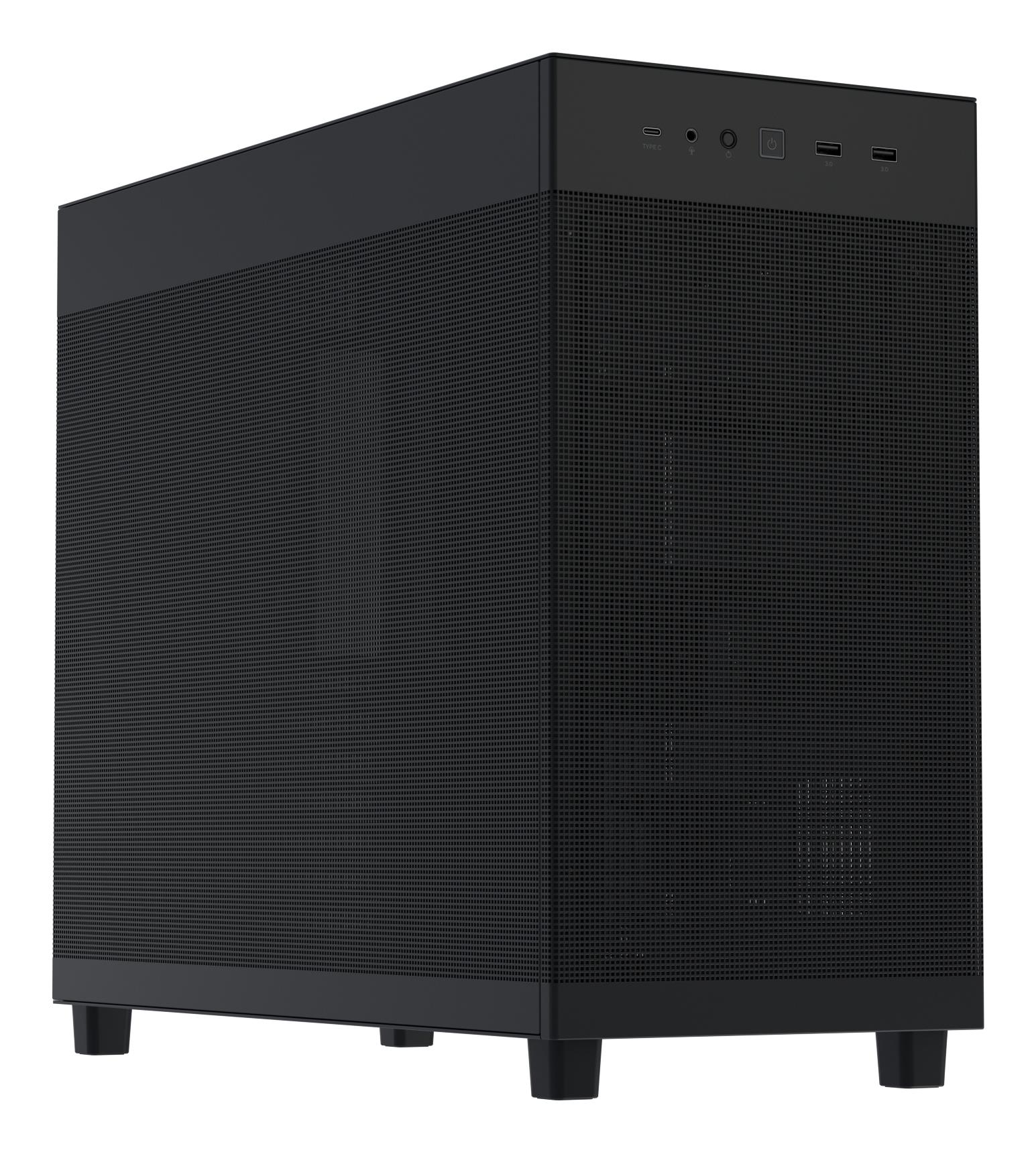 f68c5e3a-288e-49a2-a8c3-148fb26e2b21 Case ASUS ATX/micro ATX/Mini-ITX Black/Transparent Midi Tower PC PRIME AP303 TG BLACK 90DC00V0-B39010