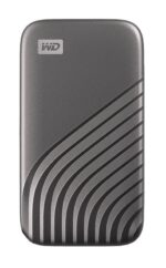 External SSD WESTERN DIGITAL My Passport 2TB USB-C Write speed 1000 MBytes/sec Read speed 1050 MBytes/sec WDBAGF0020BGY-WESN