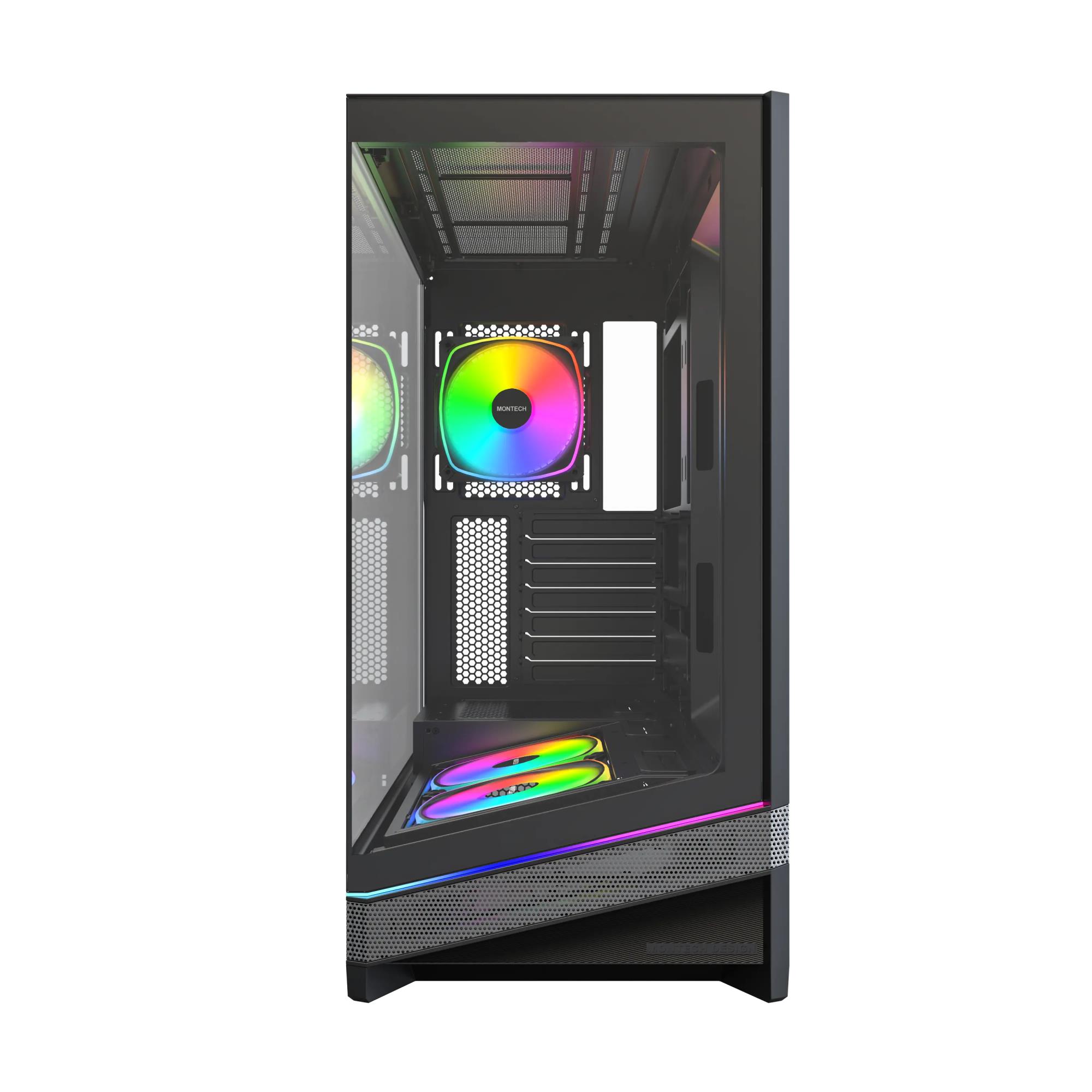 ff7b186d-9ad5-442e-bef9-f748ea9f5848 Case MONTECH ATX/micro ATX/Mini-ITX/BTF Black MONTECH SKY 3 (B) SKY3(B)