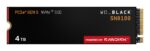 SSD SANDISK 2400xTBW rating NVMe Yes PCI Express 5.0 M.2 4000 GB SN8100 WDS400T1X0M-00CMT0
