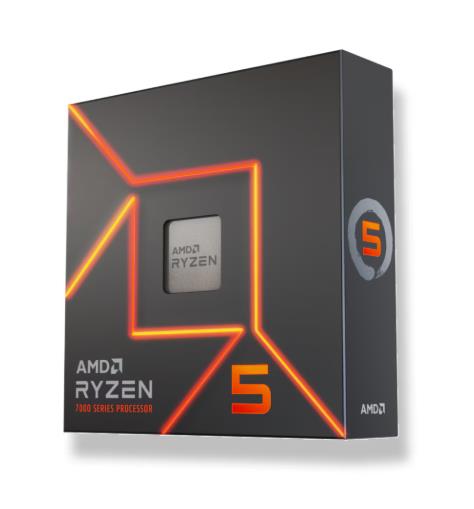 CPU AMD R5-7600X AMD Ryzen 5 AMD Ryzen 5 7600X 4.7 GHz 6xCores Cache 32 MB Socket Socket AM5 TDP 105 W GPU Yes Box 100-100000593WOZ