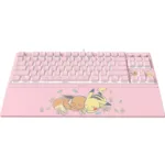 Razer Ornata V3 Tenkeyless Gaming keyboard Wired US Razer Mecha-Membrane Switches Wrist Rest Pikachu Eevee Edition