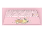Razer Ornata V3 Tenkeyless Gaming keyboard Wired US Razer Mecha-Membrane Switches Wrist Rest Pikachu Eevee Edition