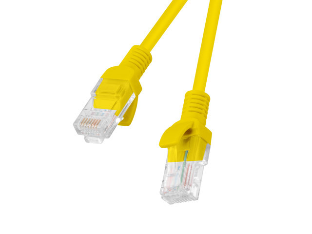 614739-pcu5-20cc-0025-y-5901969422542-0.webp Lanberg Patchcord CAT.5E UTP 0.25M fluke passed 10-pack, Yellow PCU5-20CC-0025-Y
