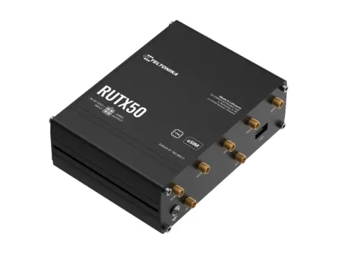 Teltonika 5G, 4G (LTE CAT 20) and 3G 5x Gigabit Ethernet ports Dual-band Wi-fi