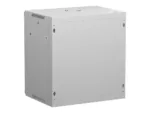NETRACK 019-120-645-021 wall/hanging cabinet 19inch 12U/450 mm glass door grey remov. side pan.