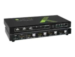 TECHLY 028702 4-port HDMI/USB KVM switch 4×1 with audio