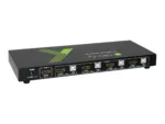 TECHLY 028702 4-port HDMI/USB KVM switch 4×1 with audio
