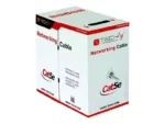 TECHLY 029167 TechlyPro F/UTP Cat5e outdoor network bulk cable 4×2 solid CCA 305m box black