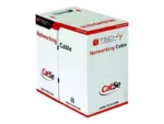 TECHLY 029167 TechlyPro F/UTP Cat5e outdoor network bulk cable 4×2 solid CCA 305m box black