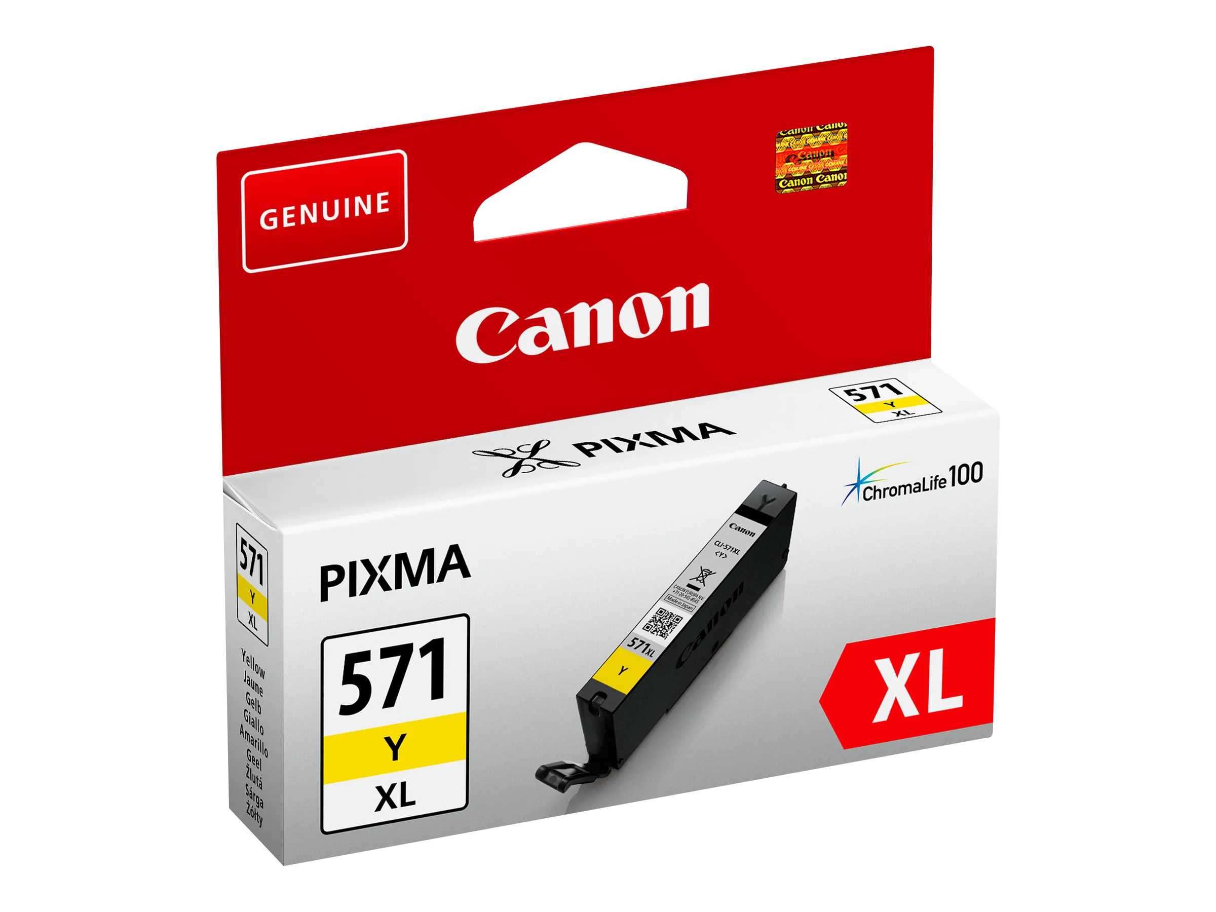 also-0334c001 CANON 1LB CLI-571XL Y