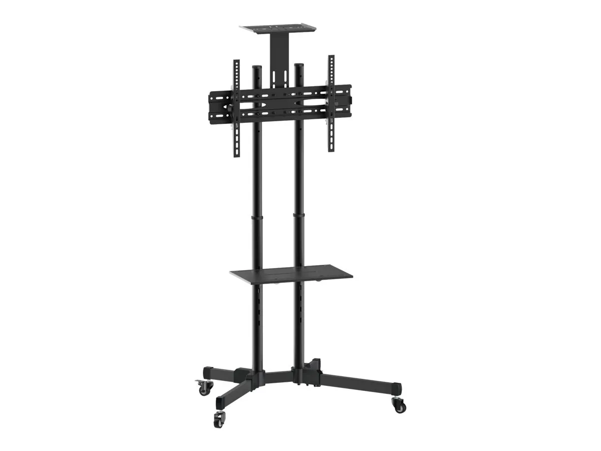 also-105643 TECHLY Floor Trolley with Shelf LCD/LED/Plasma 37-70inch