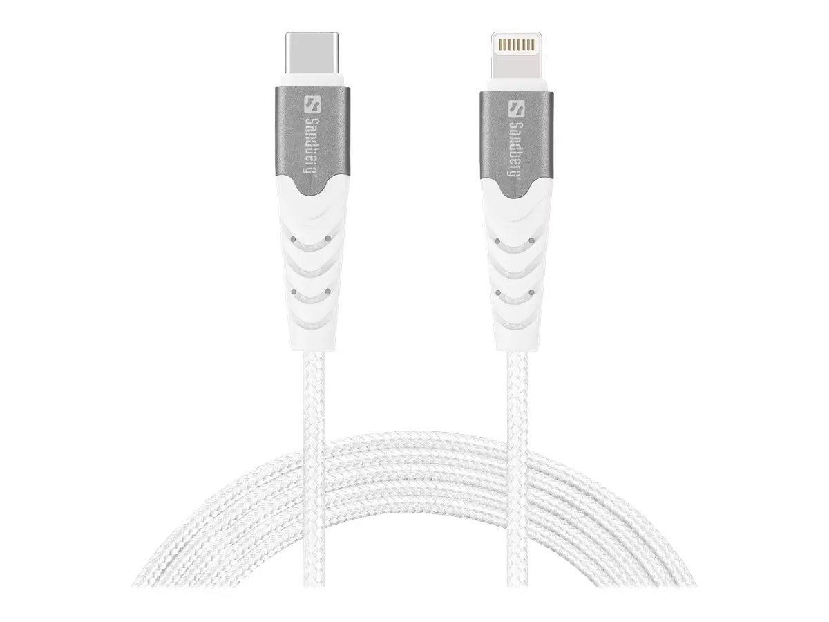 also-136-48 SANDBERG USB-C PD to Lightning MFI 2M