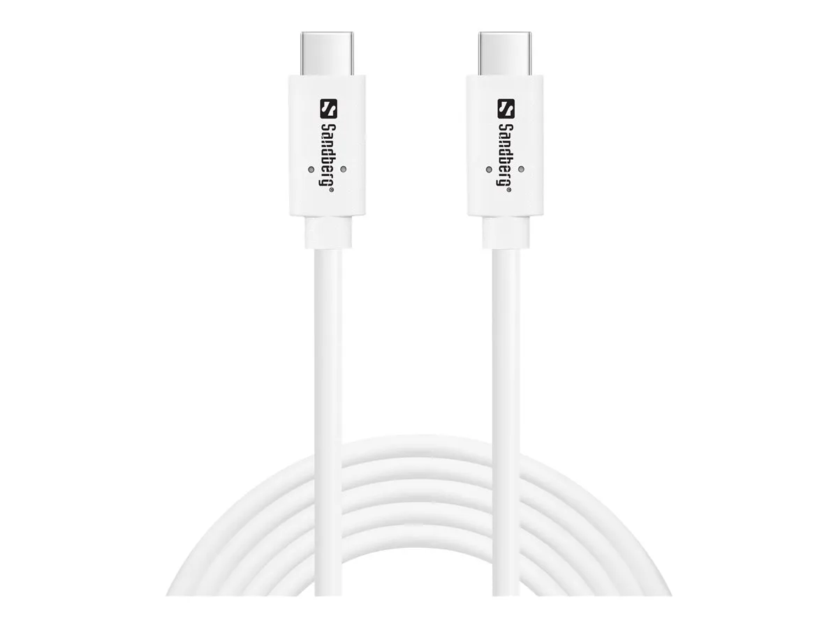 also-136-54 SANDBERG USB-C>C USB 3.1 G2 100W 2M