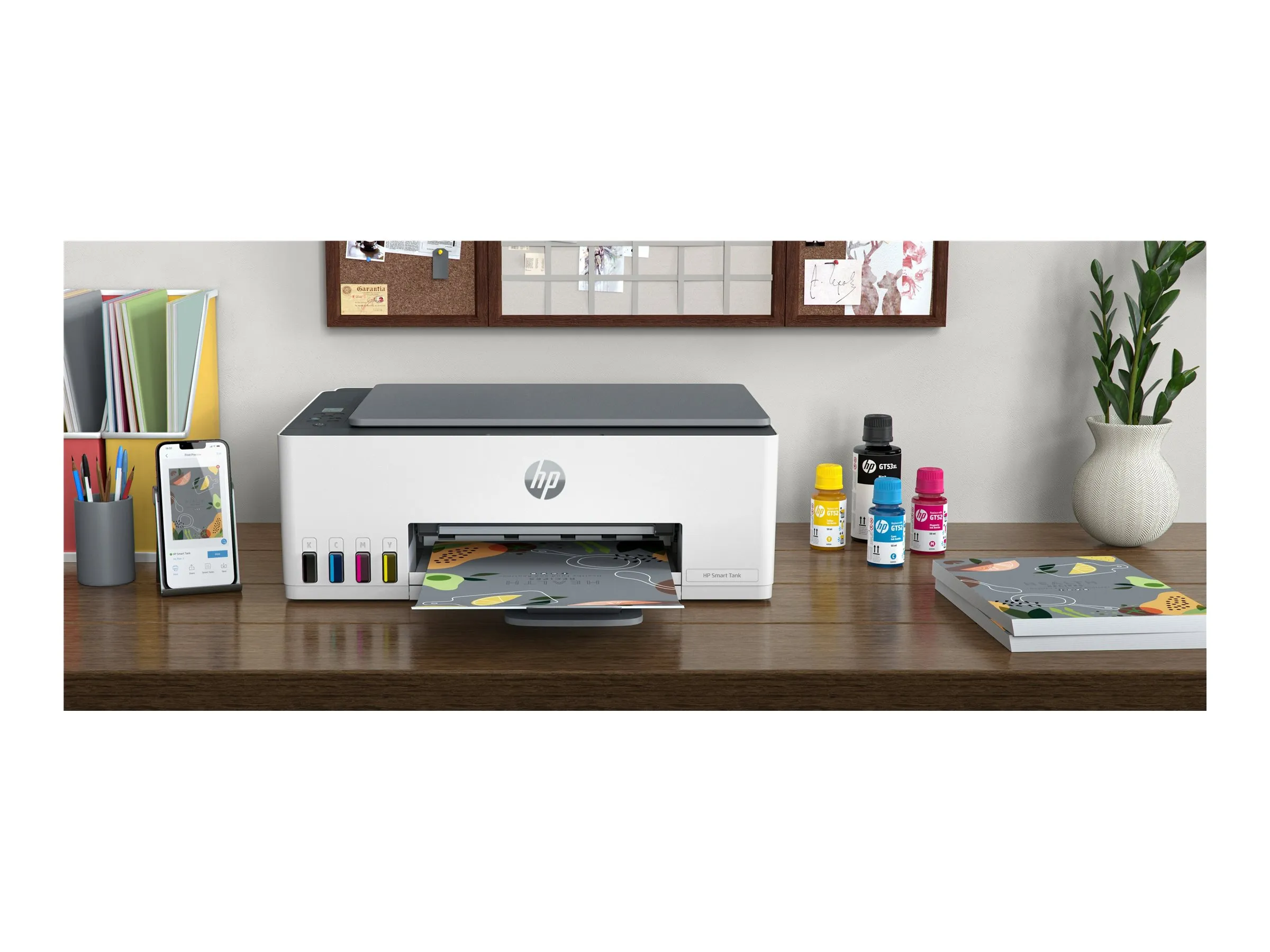 also-1f3y2a671 HP Smart Tank 580 AiO Print Scan Copy 12/5ppm Printer