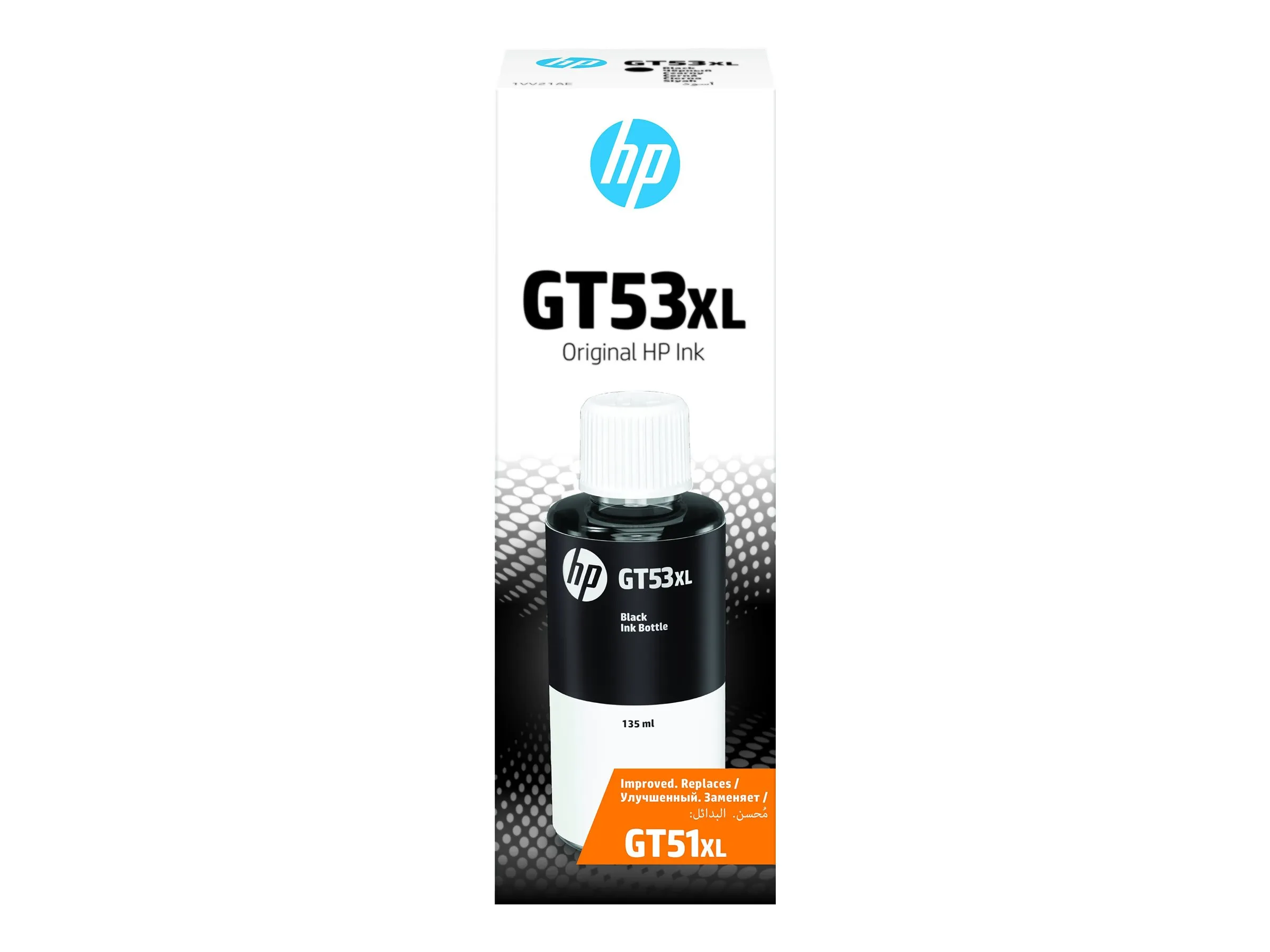 also-1vv21ae HP GT53 135ml Black Original Ink Bottle