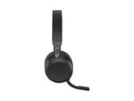 JABRA Evolve2 75 Headset on-ear Bluetooth wireless active noise cancelling USB-A noise isolating black Optimised for UC