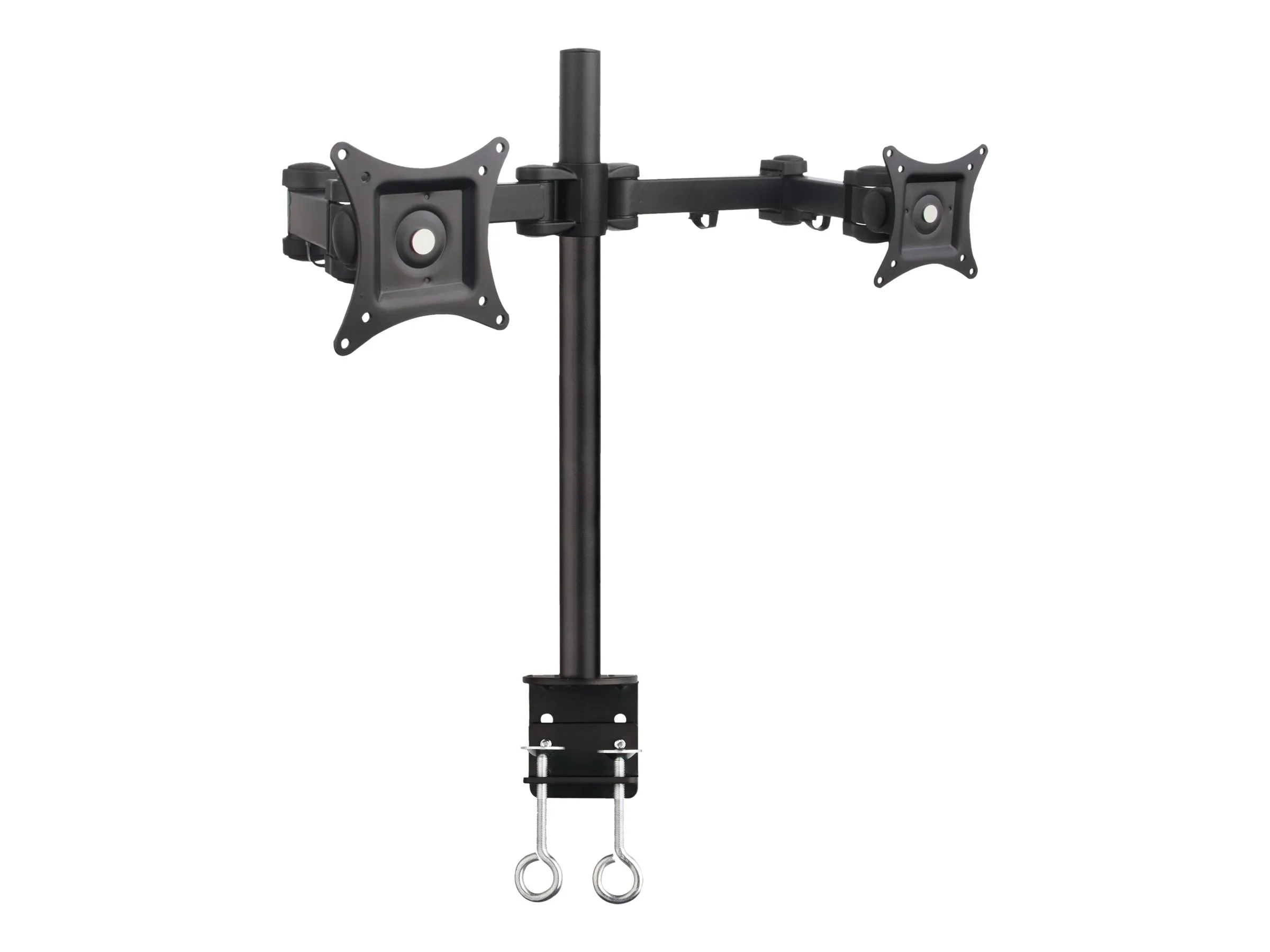 also-301740 TECHLY 301740 Double twin desk LED/LCD monitor arm 13-27 2x10kg adjustable