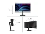 PHILIPS 34B2U3600C/00 34inch Curved Monitor 3440×1440 HDMI DP RJ-45 USB USB-C DOCK 90W