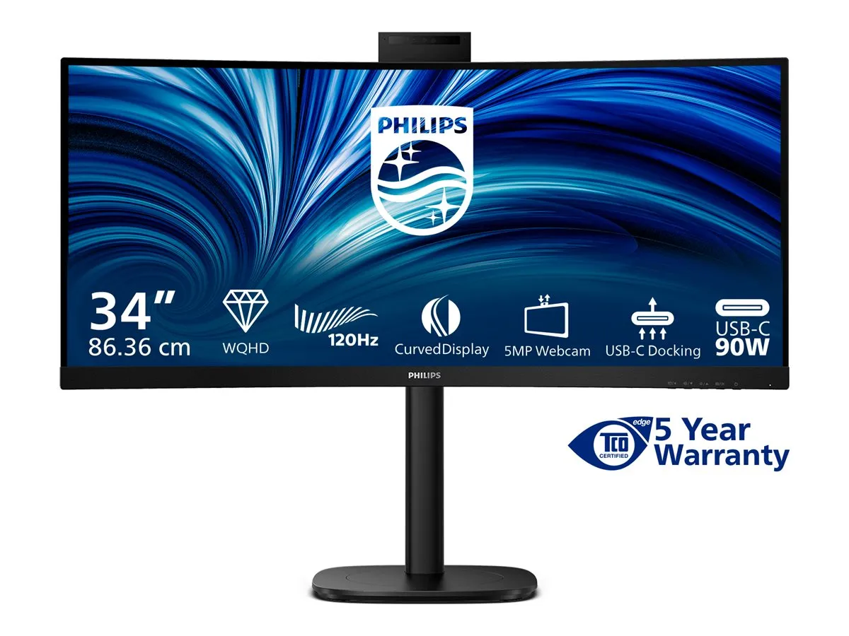 also-34b2u3600ch-00 PHILIPS 34B2U3600CH/00 34inch UWQHD VA 120Hz 21:9 HDMI 2.0 DP 1.4 USB-C