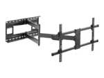 TECHLY Wall Bracket Extendable Arm up to 1015 mm for LCD 43-80inch Black