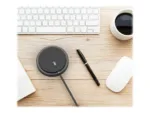 TECHLY Omnidirectional USB Conference Microphone with Mute Button