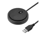 TECHLY Omnidirectional USB Conference Microphone with Mute Button