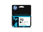 HP 712 38-ml Black DesignJet Ink Cartridge