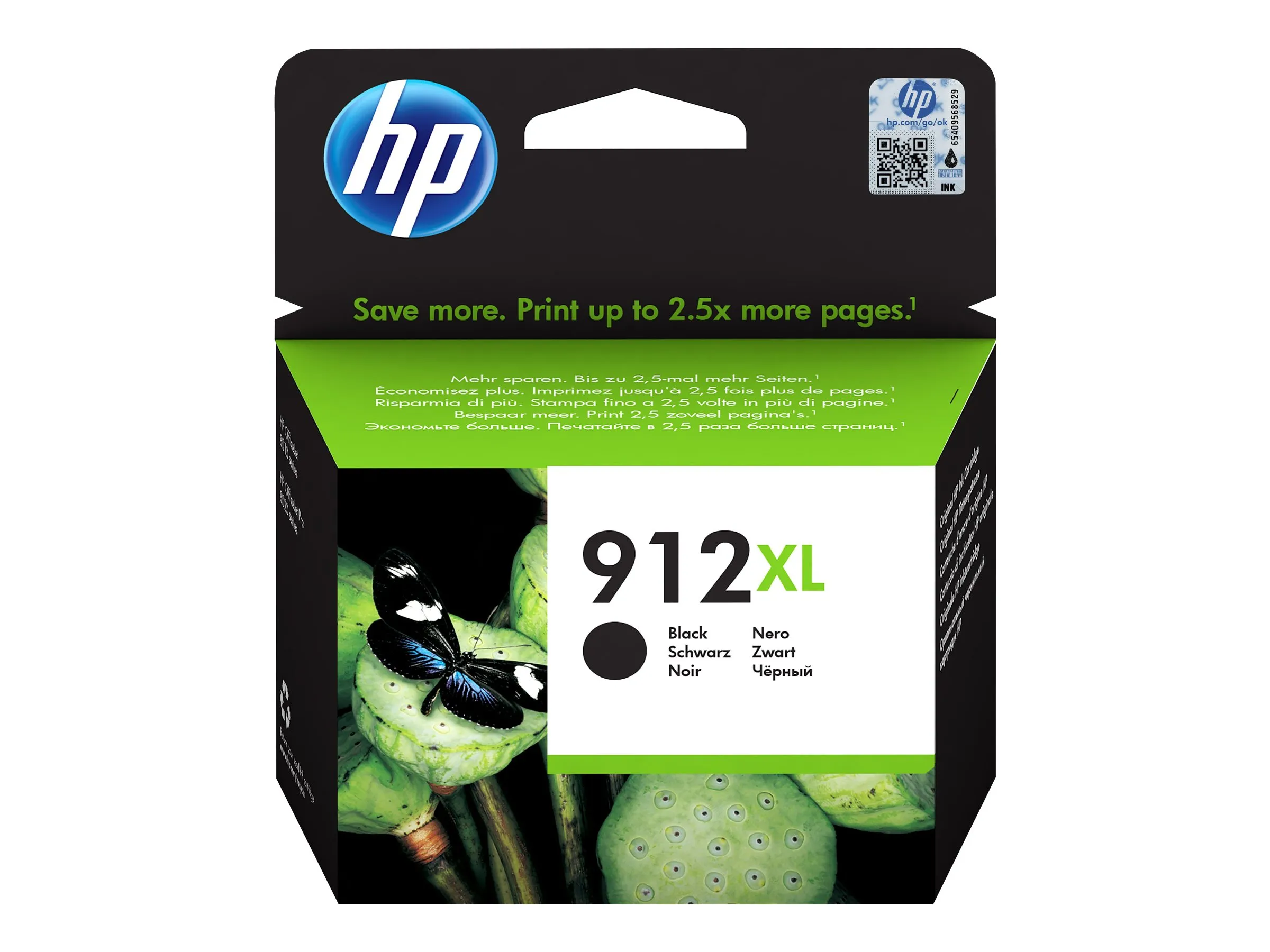 also-3yl84aebgy HP 912XL High Yield Black Ink