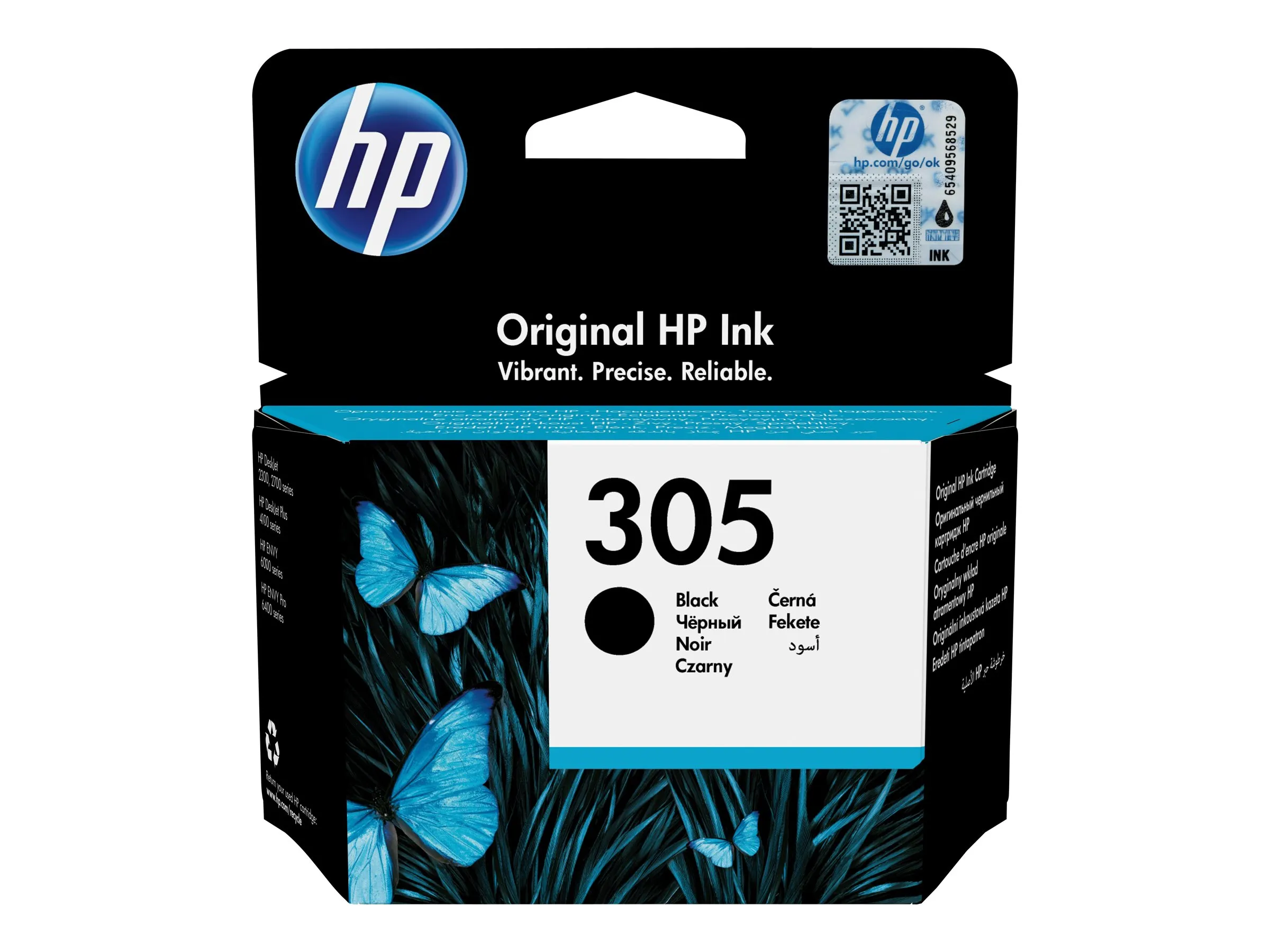 also-3ym61aeuus HP 305 Black Original Ink Cartridge