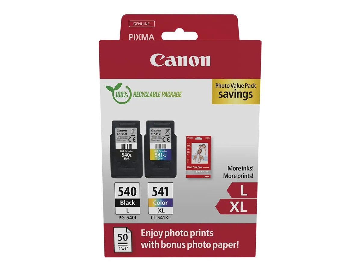 also-5224b013 CANON PHOTO PACK PG-540L/CL-541XL Ink Cartridge SEC
