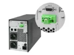 QOLTEC 52280 Uninterruptible Power Supply UPS / 1kVA / 1000W / Power factor 1.0 / LCD / EPO / USB / Online