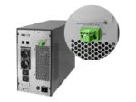 QOLTEC 52282 Uninterruptible Power Supply UPS / 3kVA / 3000W / Power factor 1.0 / LCD / EPO / USB / Online