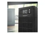 QOLTEC 52282 Uninterruptible Power Supply UPS / 3kVA / 3000W / Power factor 1.0 / LCD / EPO / USB / Online