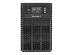 QOLTEC 52282 Uninterruptible Power Supply UPS / 3kVA / 3000W / Power factor 1.0 / LCD / EPO / USB / Online
