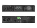 QOLTEC 52285 Uninterruptible Power Supply UPS for RACK / 1kVA / 1000W / Power factor 1.0 / LCD / EPO / USB / On line