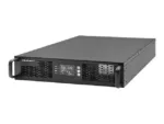 QOLTEC 52287 Uninterruptible Power Supply UPS for RACK / 3kVA / 3000W / Power factor 1.0 / LCD / EPO / USB / On line