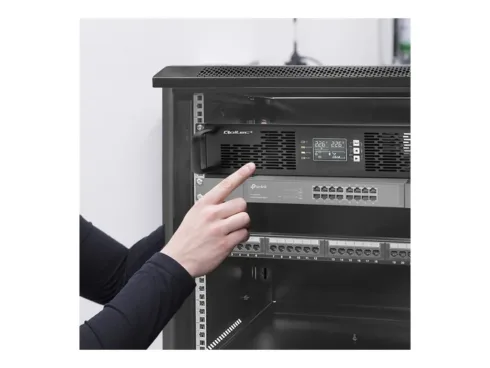 QOLTEC 52287 Uninterruptible Power Supply UPS for RACK / 3kVA / 3000W / Power factor 1.0 / LCD / EPO / USB / On line