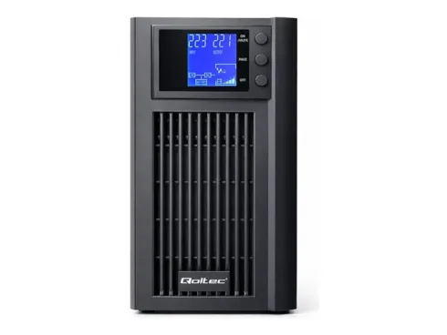 QOLTEC Pure Sine Wave UPS Emergency Power Supply 2kVA 1600W AVR LCD