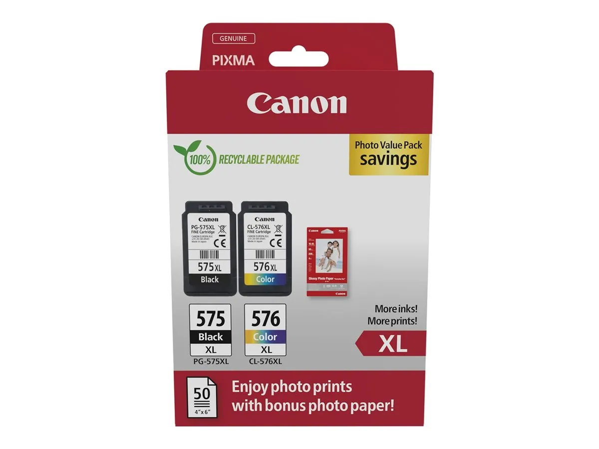 also-5437c006 CANON PG-575XL /CL-576XL Ink Cartridge PVP