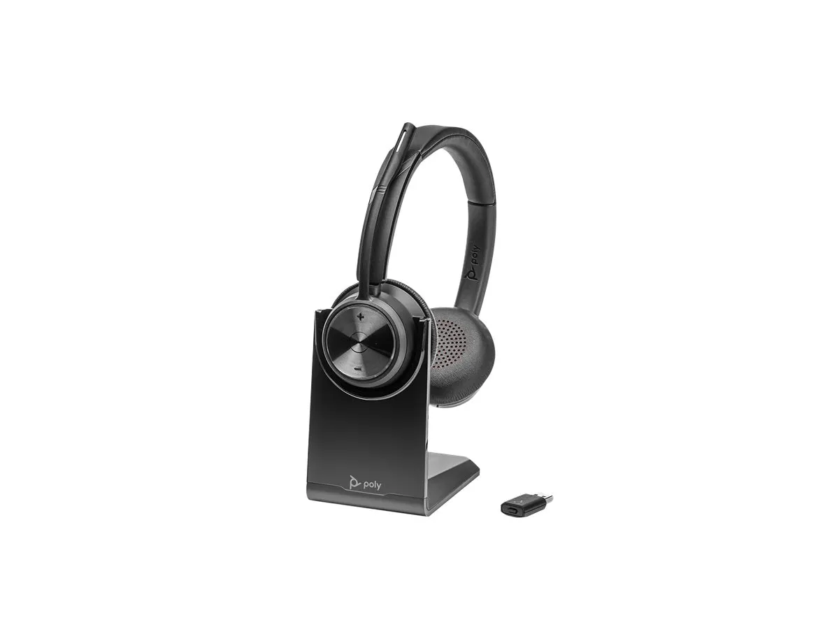 also-8l545aaabb HP Poly Savi 7320 UC Stereo DECT 1880-1900 MHz Headset-EURO