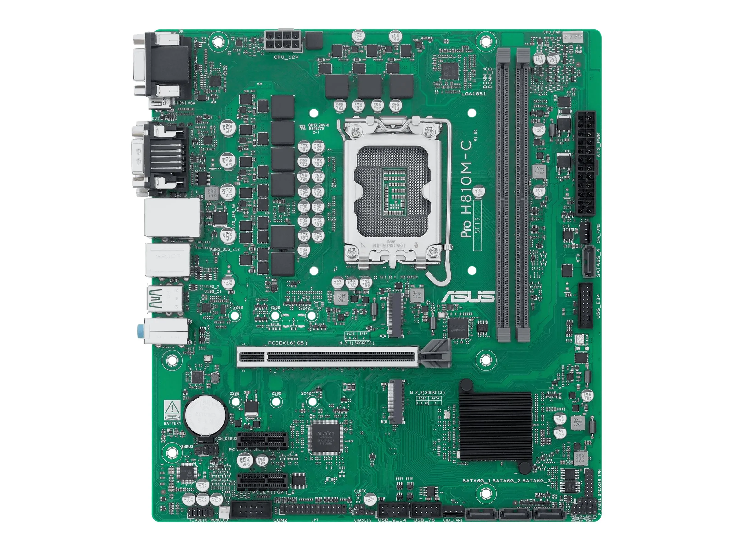 also-90mb1khp-m0eayc ASUS PRO H810M-C-CSM LGA1851 micro-ATX